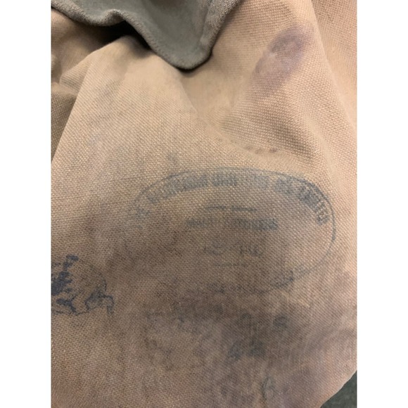 1940s WWII military canada wool coat men size L - Picture 3 of 9